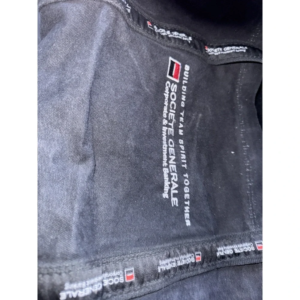 Authentic Societe Generale Banker Bag Black Finance Travel Carry On Duffle